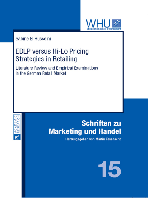 Cover image for book EDLP versus Hi-Lo Pricing Strategies in Retailing