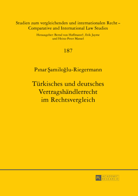 Cover image for book Tuerkisches und deutsches Vertragshaendlerrecht im Rechtsvergleich
