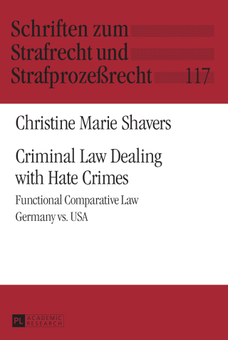 Criminal Law Dealing with Hate Crimes