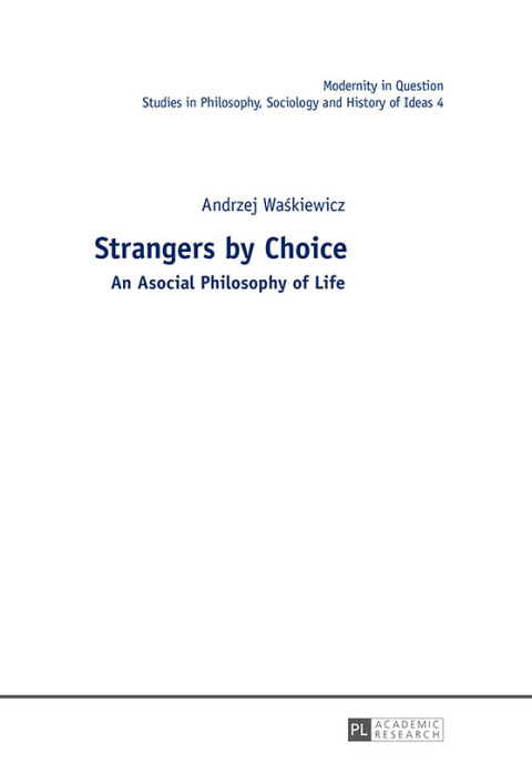 Cover image for book Strangers by Choice
