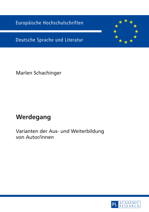 Cover image for book Werdegang