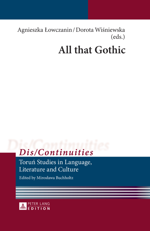 Cover image for book All that Gothic
