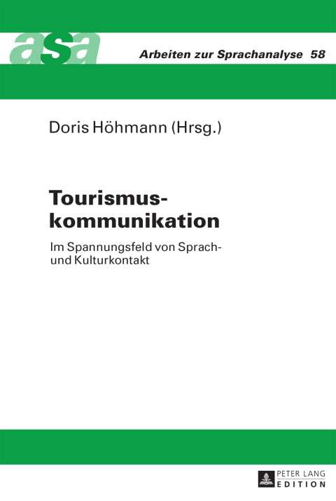 Cover image for book Tourismuskommunikation