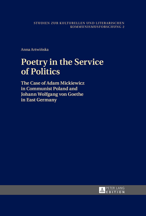 Cover image for book Poetry in the Service of Politics