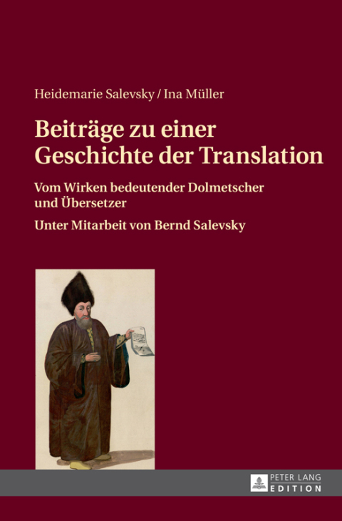 Cover image for book Beitraege zu einer Geschichte der Translation