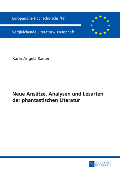 Cover image for book Neue Ansaetze, Analysen und Lesarten der phantastischen Literatur