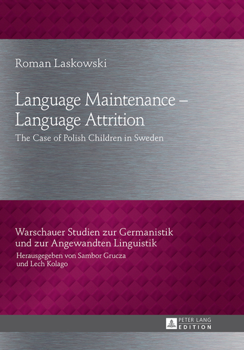 Cover image for book Language Maintenance – Language Attrition