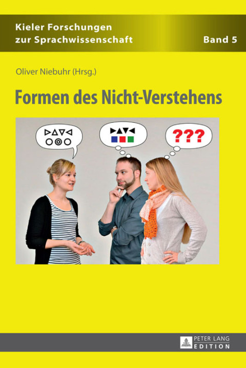 Cover image for book Formen des Nicht-Verstehens