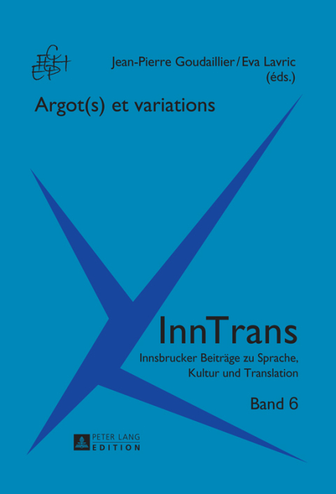 Cover image for book Argot(s) et variations