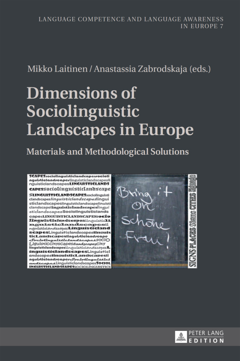 Cover image for book Dimensions of Sociolinguistic Landscapes in Europe