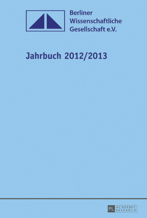 Cover image for book Jahrbuch 2012/2013