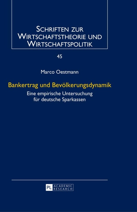 Cover image for book Bankertrag und Bevoelkerungsdynamik