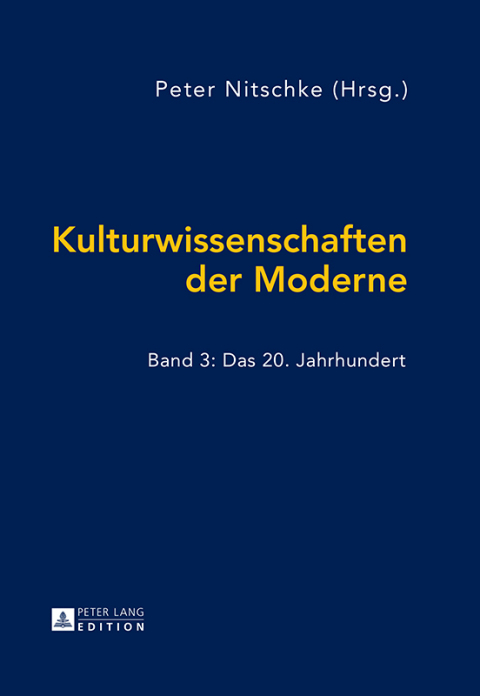 Cover image for book Kulturwissenschaften der Moderne