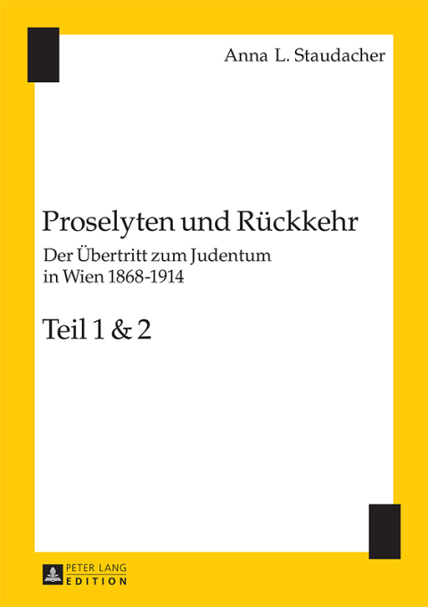 Cover image for book Proselyten und Rueckkehr