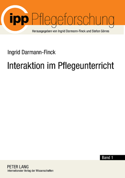Cover image for book Interaktion im Pflegeunterricht