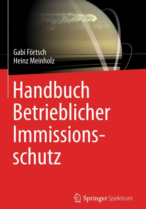 Cover image for book Handbuch Betrieblicher Immissionsschutz