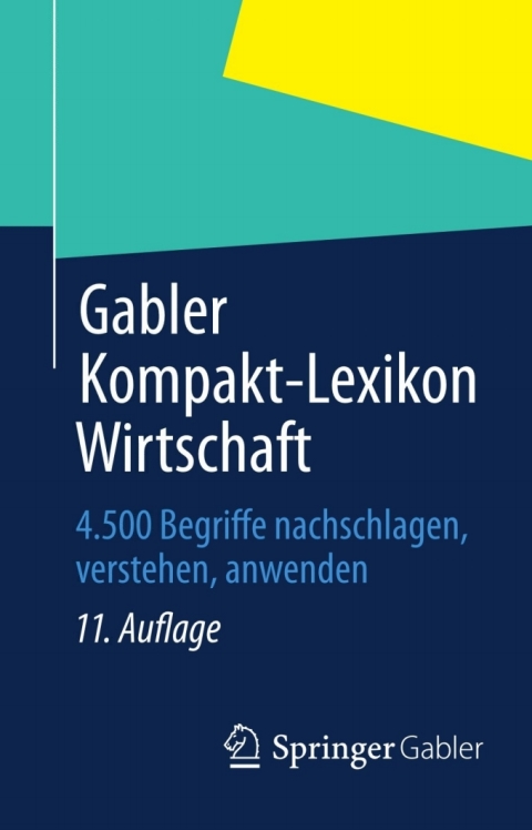 Cover image for book Gabler Kompakt-Lexikon Wirtschaft