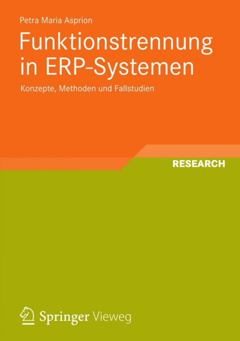 Cover image for book Funktionstrennung in ERP-Systemen