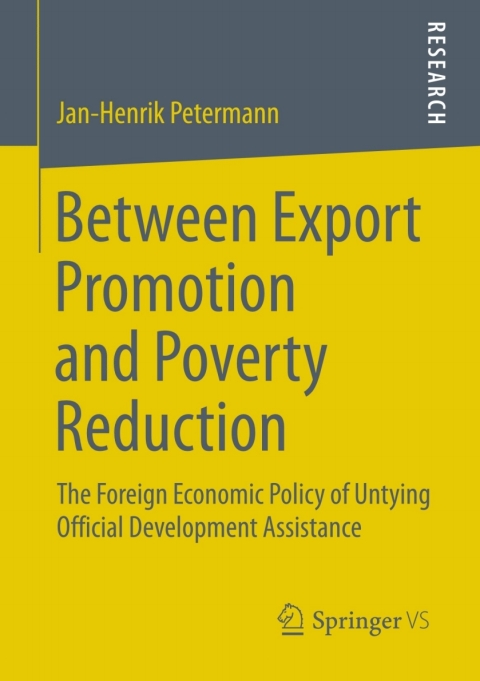 Cover image for book Between Export Promotion and Poverty Reduction