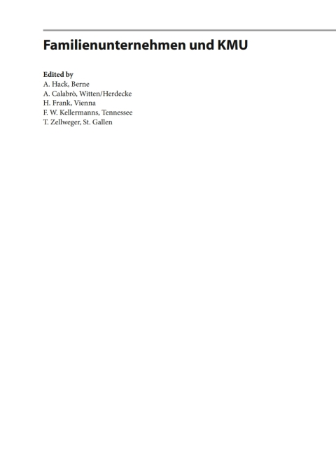 Cover image for book Innovations in Small and Medium-Sized Family Firms