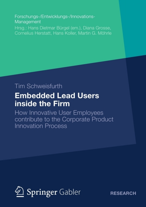 Cover image for book Embedded Lead Users inside the Firm