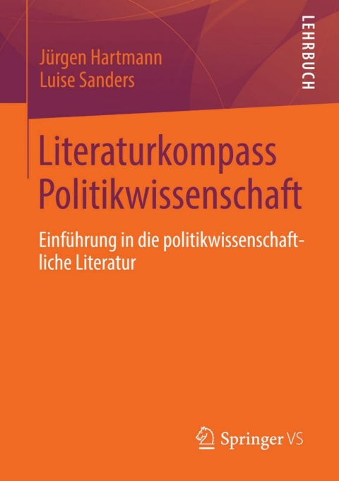 Cover image for book Literaturkompass Politikwissenschaft