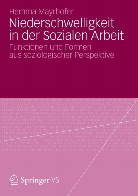 Cover image for book Niederschwelligkeit in der Sozialen Arbeit