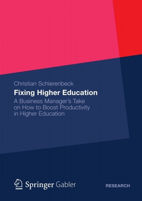 Cover image for book Fixing Higher Education