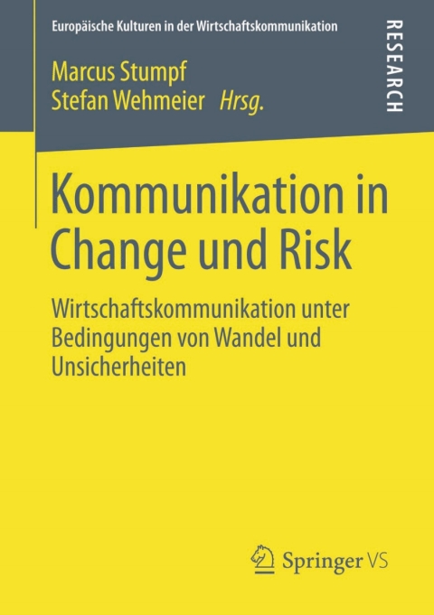 Cover image for book Kommunikation in Change und Risk