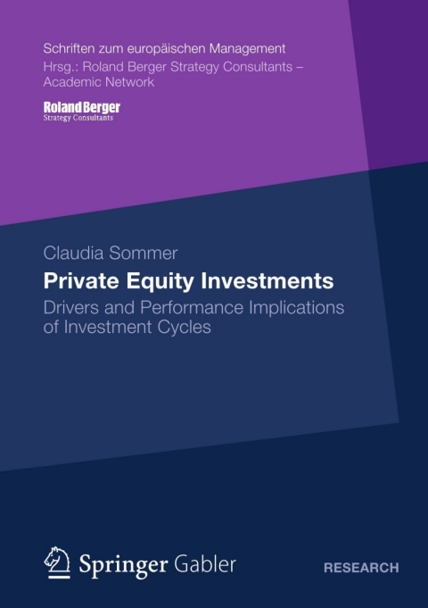 Cover image for book Private Equity Investments