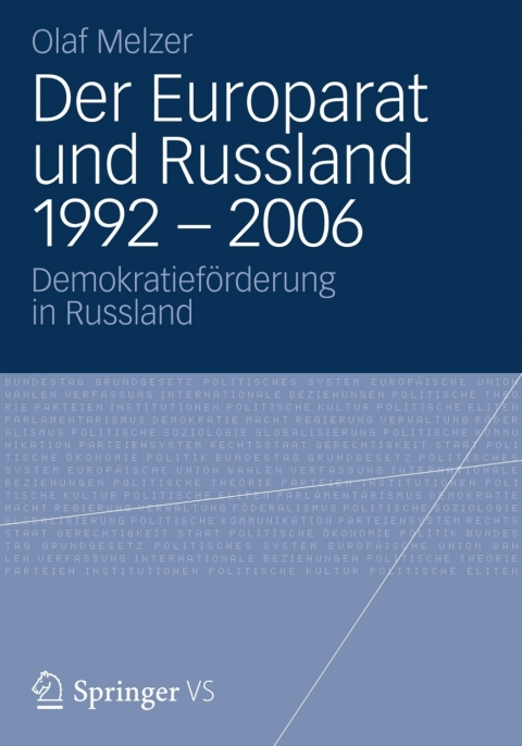Cover image for book Der Europarat und Russland 1992 – 2006