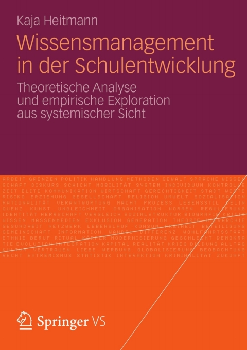 Cover image for book Wissensmanagement in der Schulentwicklung