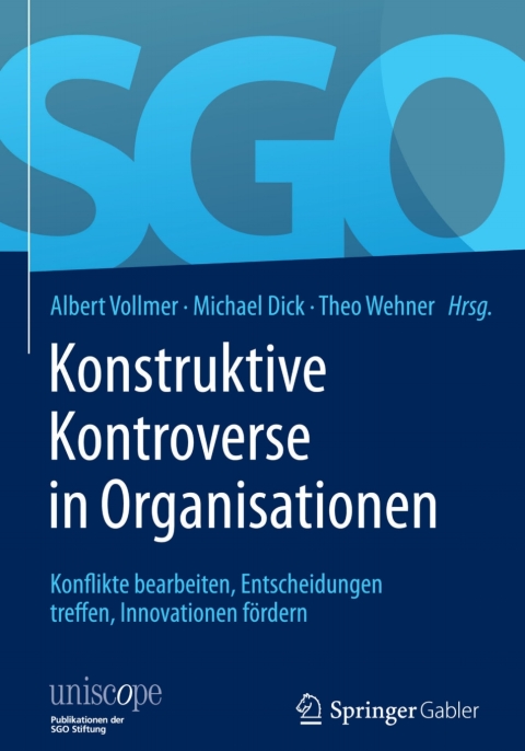 Cover image for book Konstruktive Kontroverse in Organisationen