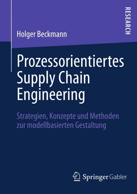Cover image for book Prozessorientiertes Supply Chain Engineering