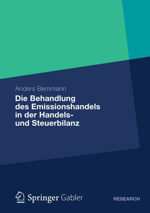 Cover image for book Die Behandlung des Emissionshandels in der Handels- und Steuerbilanz
