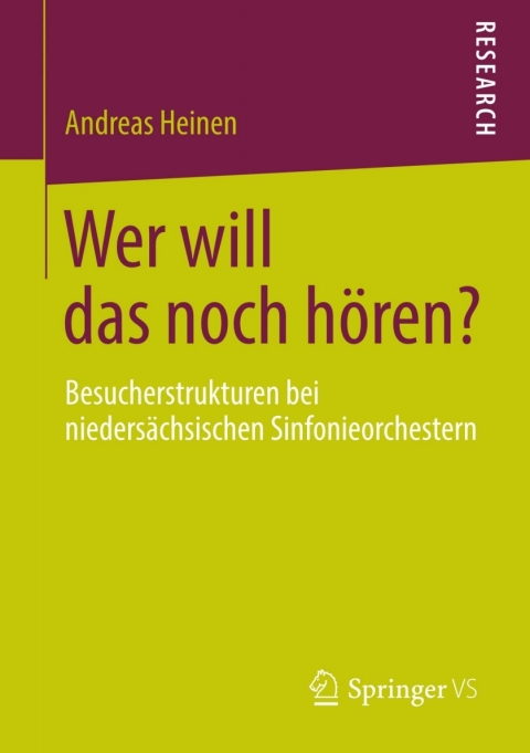 Cover image for book Wer will das noch hören?