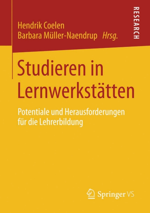Cover image for book Studieren in Lernwerkstätten
