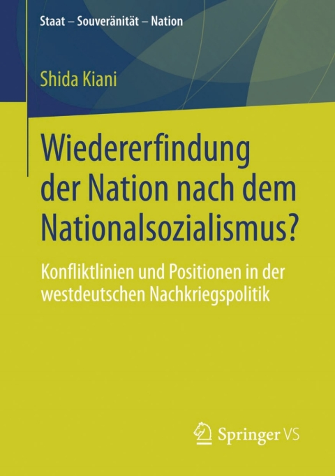 Cover image for book Wiedererfindung der Nation nach dem Nationalsozialismus?