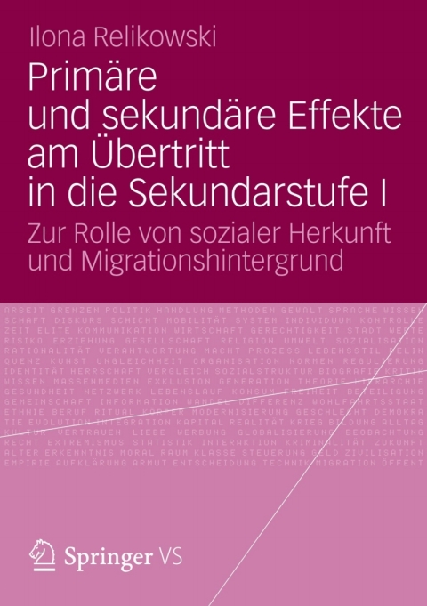Cover image for book Primäre und sekundäre Effekte am Übertritt in die Sekundarstufe I
