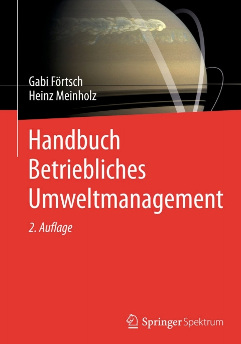 Cover image for book Handbuch Betriebliches Umweltmanagement