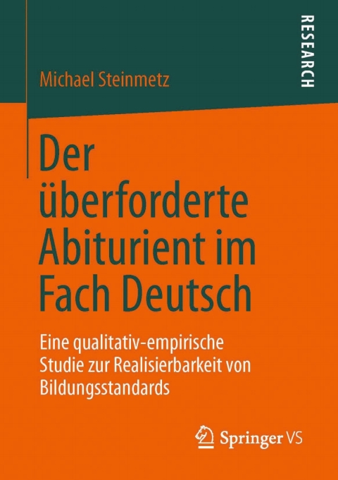 Cover image for book Der überforderte Abiturient im Fach Deutsch