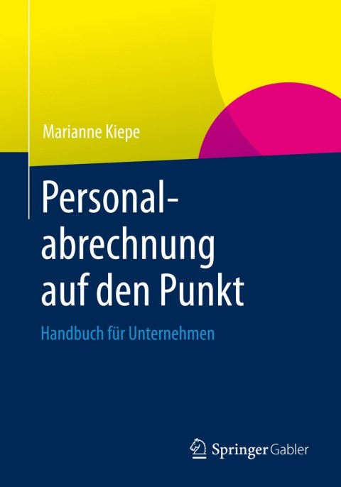 Cover image for book Personalabrechnung auf den Punkt