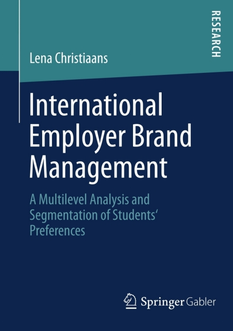 Cover image for book International Employer Brand Management