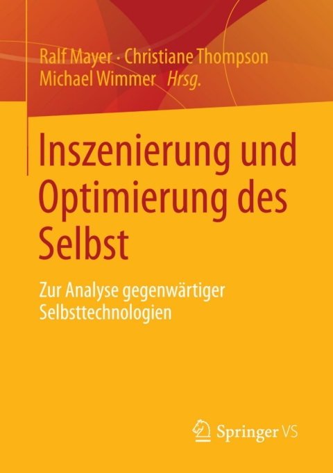 Cover image for book Inszenierung und Optimierung des Selbst