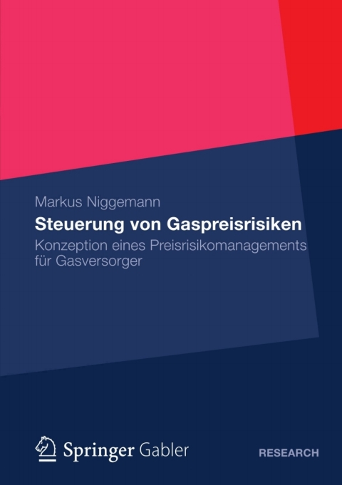 Cover image for book Steuerung von Gaspreisrisiken