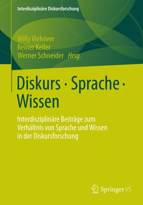 Cover image for book Diskurs - Sprache - Wissen