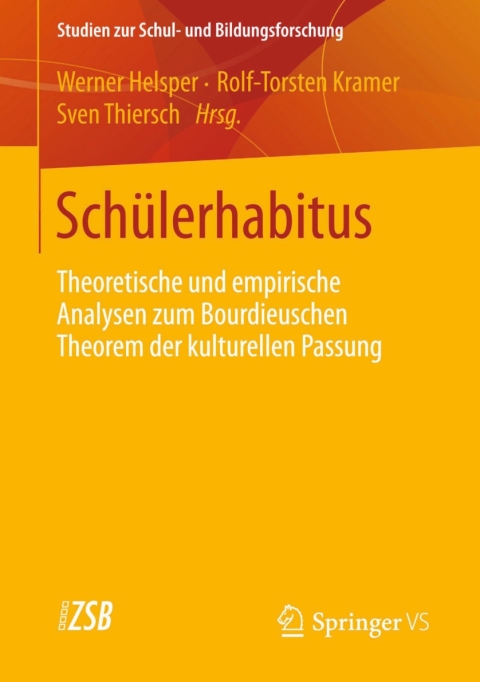 Cover image for book Schülerhabitus