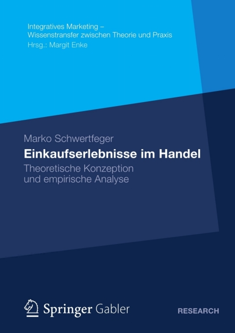 Cover image for book Einkaufserlebnisse im Handel
