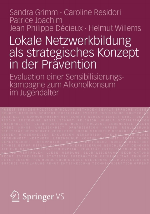 Cover image for book Lokale Netzwerkbildung als strategisches Konzept in der Prävention