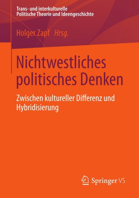 Cover image for book Nichtwestliches politisches Denken